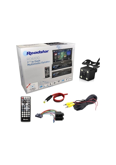 Roadstar RD6100 4X50W 7inç Indash Multimedya Oynatıcı