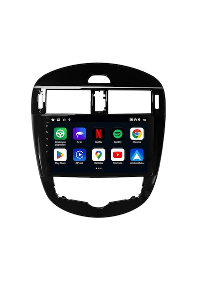 Nissan Pulsar 2016-2017 Android Multimedya Carplay Android Auto Navigasyon 8gb Ram 128gb Pro 9"