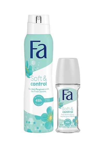 Fa Soft & Control Roll-on 50 Ml + Soft & Control Deosprey 150 Ml set-hnkl-2316-4798