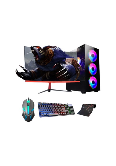 Ramtech FF538 i7-10700F 16 GB 512 GB SSD 23.6" Dos Masaüstü Oyuncu Bilgisayar