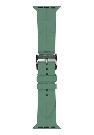 Apple Watch 7 45mm Uyumlu Silikon Kordon Krd-92 - Starlight - T29721