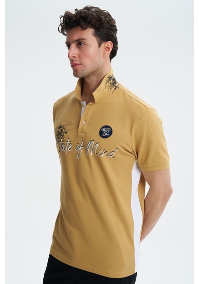 AR-MA Arma Erkek Pamuk Likra Karışımlı Regular Fit Polo Yaka Tişört 001