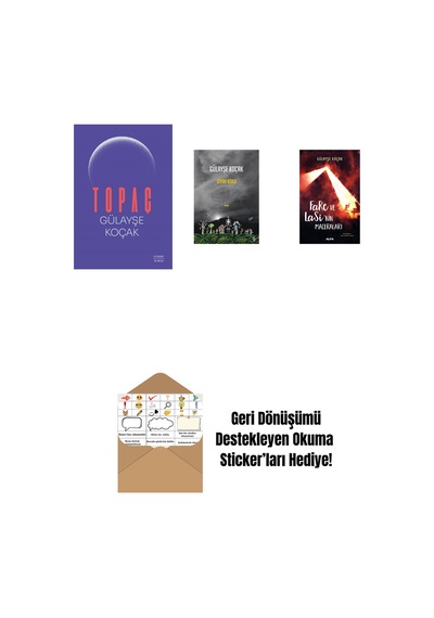 Topaç + Siyah Koku + Fare Ve Lasi'nin Maceraları + Okuma Sticker'ları