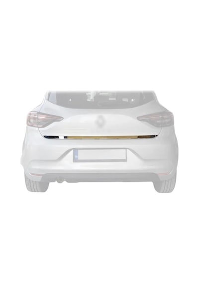 Renault Clio 5 Formlu Krom Bagaj Alt Çıta 2020 Paslanmaz Çelik N11.5132