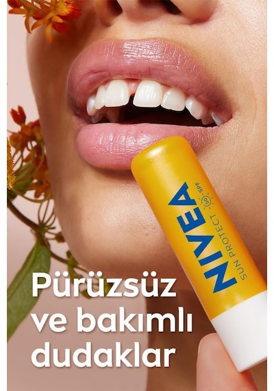 Nivea Sun 24H Nemlendirici Dudak Bakım Kremi SPF50 4.8 G