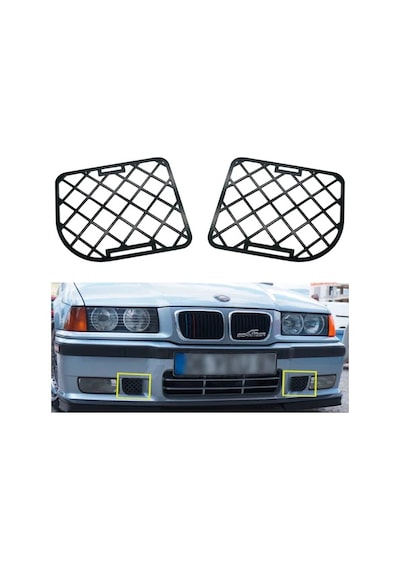 Bmw E36 Sis Yanı Havalandırma Izgara Kapak Takım 51112250685