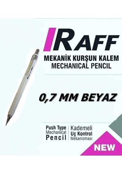 Versatil Kalem Beyaz Metal 0,7 MM