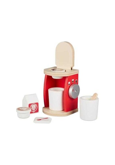 Melissa&doug Ahşap Kahve Makinesi Ve Servis Seti Md035020