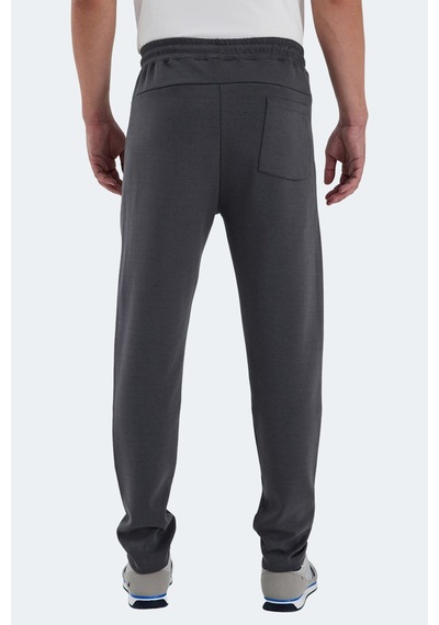 Slazenger Variable Erkek Cepli Koyu Gri Eşofman Altı Koyu Gri Füme