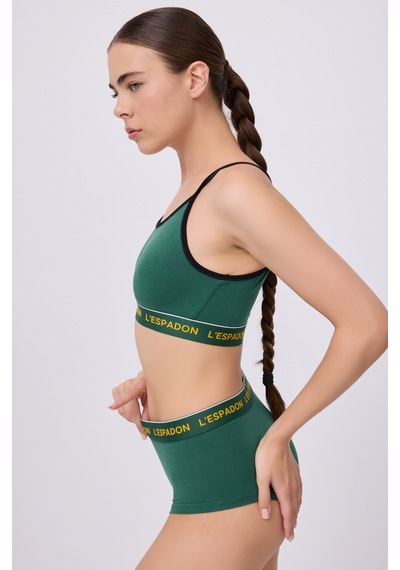 Regatta Lady Yüksek Bel Cheeky Fit Külot-3104 Yeşil