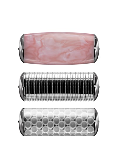 Mikro İğneli, Buz Başlığı, Pembe Kuvars Başlıklı Dermaroller