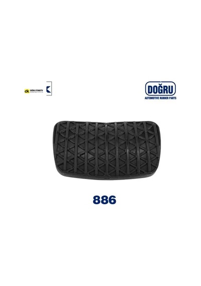 Pedal Lastiği A11-corsa C 560194/ 560811/ 560804/ 904687 Doğru Kauçuk Dk-886