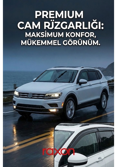 Toyota Corolla 2013-2018 Cam Rüzgarlığı 4'lü Paket