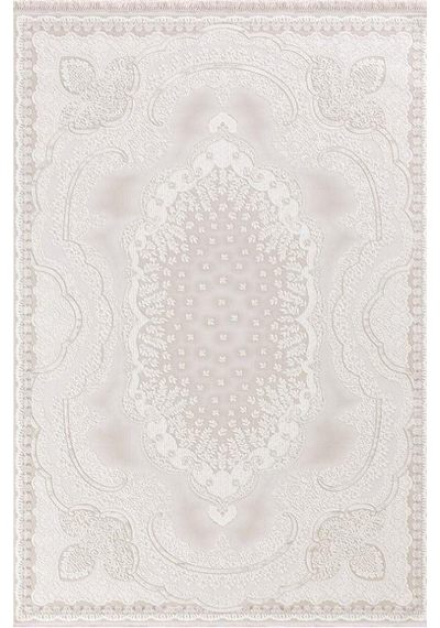 Merinos Halı Rodin 19777 060 Serisi Akrilik Salon Oturma Odası Halısı Krem