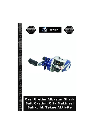 Özel Üretim Albastar Shark Bait Casting Olta Makinesi Balıkçılık Tekne Aktivite 10