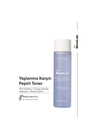 The NewLab Peptit Toner 150 Ml (Multipeptide, Copperpeptide, Argireline, Matrixyl 3000)