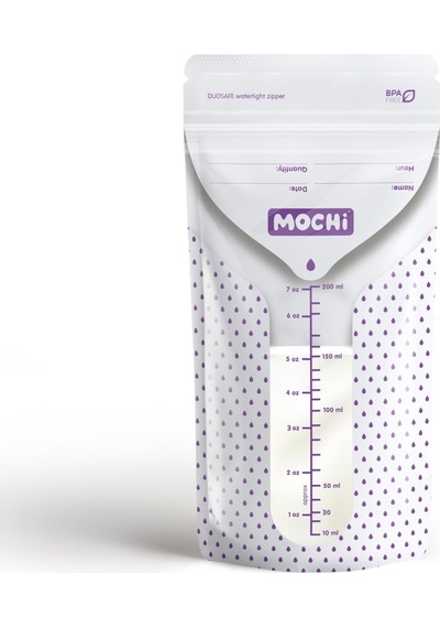 Mochi Anne Sütü Saklama Poşeti 50 Adet 200 ML