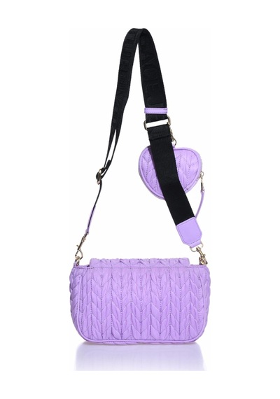 Versace Jeans Couture 74va4bo5-zs584-302 Lila Kadın Omuz Çantası Lila