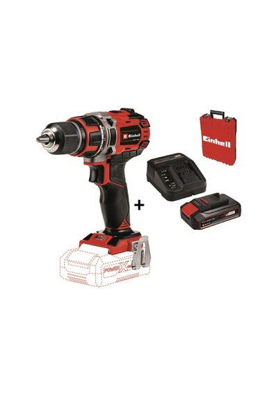 Einhell TE-CD 18/50 Li BL Matkap Vidalama + 2.5 Ah Starter Kit + Çanta