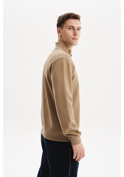 AR-MA Arma Erkek Regular Fit Yarım Fermuar Dik Yaka Sweatshirt Selanik Örme %65 Pamuk %35 Polyester K30554698102 Gri AR-MA Arma Erkek Regular Fit Yarım Fermuar Dik Yaka Sweatshirt Selanik Örme %65 Pamuk %35 Polyester K30554698102 Gri