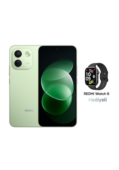 Xiaomi Redmi Note 17 Pro Max 5G 8 GB 256 GB (Xiaomi Türkiye Garantili) Yeşil+Xiaomi Redmi Watch 6 2.07 Akıllı Saat Siyah (Distribütör Garantili)