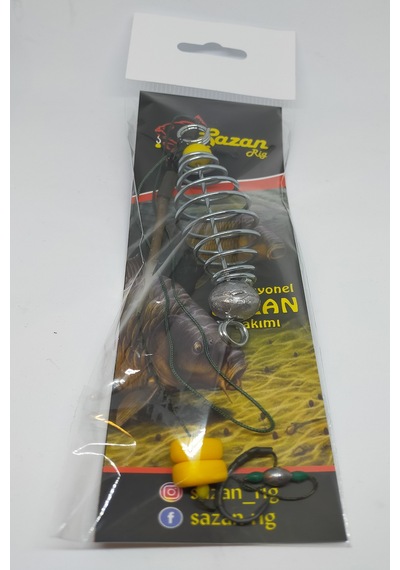 30 Gr Yaylı Sazan Takımı Kurşun Aparatlı
