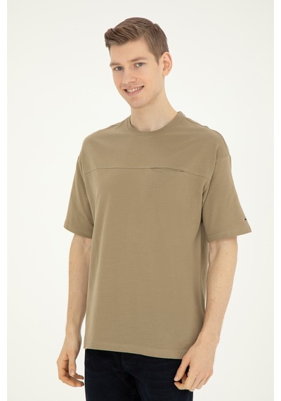 U.S. Polo Assn. Erkek Comfort Fit Bisiklet Yaka Haki Tişört 50282236-VR027 U.S. Polo Assn. Erkek Comfort Fit Bisiklet Yaka Haki Tişört 50282236-VR027