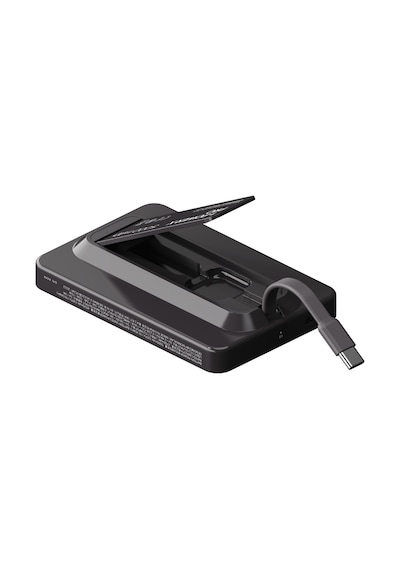 Momax IP131HKD Power X Pro+Magnetic Wireless 5000 mAh Standlı + USB-C Kablo Powerbank Siyah