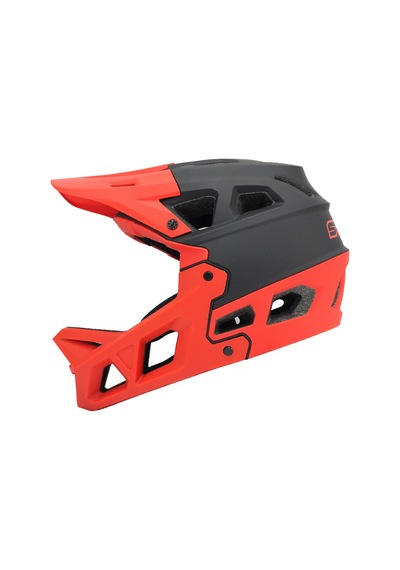 İmpact Stroke Kırmızı 59-61cm L Fullface Bisiklet Kaskı