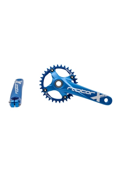 Bike Sky Evo 32t Mavi Tekli Aynakol Mtb Dağ Bisikleti Krank, Alüminyum, Mavi