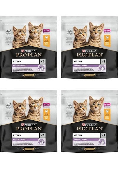Purina Pro Plan Kitten Yavru Kedi Kuru Maması 400 Gr 4 Adet