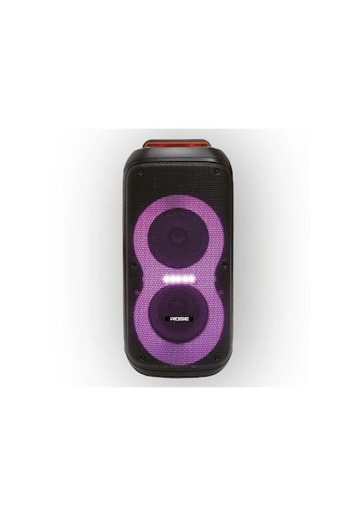 Rose Hp-2150 Partybox Kablosuz El Mikrofonlu Sarjlı Bluetooth Dual 6.5 Hoparlör