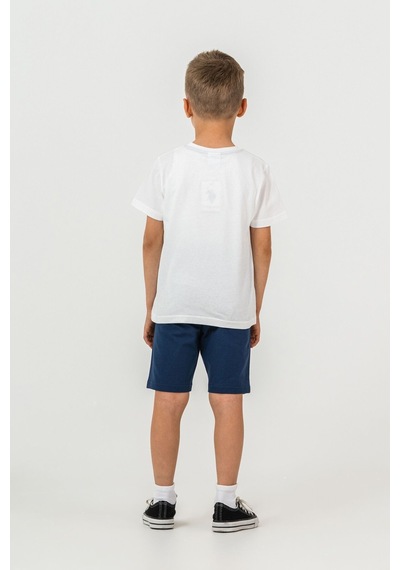 U.s. Polo Assn. Erkek Çocuk Beyaz Bermuda Takım Us2431-c-v3 Beyaz
