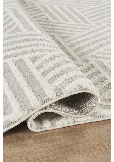 Kaşmir Halı 7/24 Plushy Tova Gray 200x290 Cm Gri