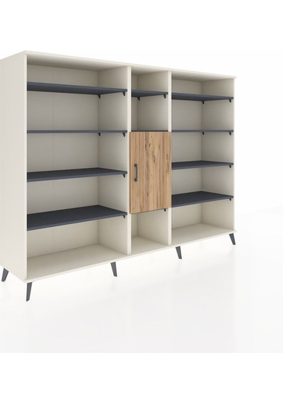 Hyperion Dolap 12 Raflı Tek Kapaklı 220x44x163 Aytaşı-çam/antrasit Atlas Çam/antrasıt - Aytası Hyperion Dolap 12 Raflı Tek Kapaklı 220x44x163 Aytaşı-çam/antrasit Atlas Çam/antrasıt - Aytası