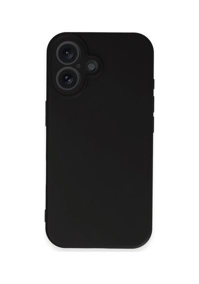 Apple iPhone Uyumlu 16 Plus Kılıf First Silikon - Siyah Bzsxx00 1