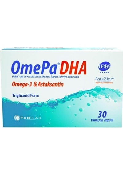 Omepa Dha Omega 3 30   Kapsül
