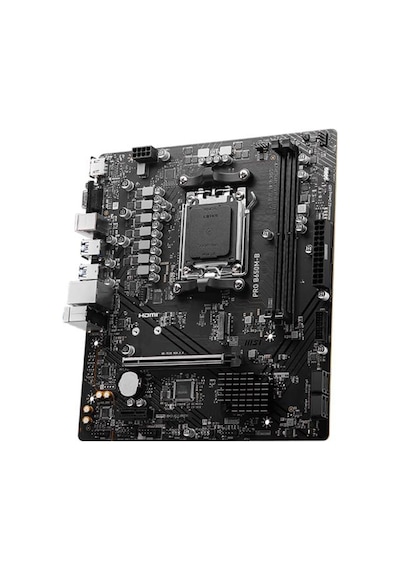 Msı Pro B650m-b Ddr5 6800mhz 1xvga 1xhdmı 1xm.2 Usb 3.2 Matx Am5 Amd Am5 9000/8000/7000 Serileri İle Uyumlu