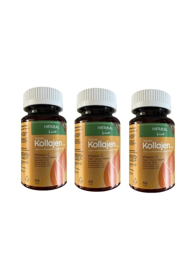 3 Paket Multi Kolajen Tip 1-2-3 60 Tablet + Hyarulonik Asit
