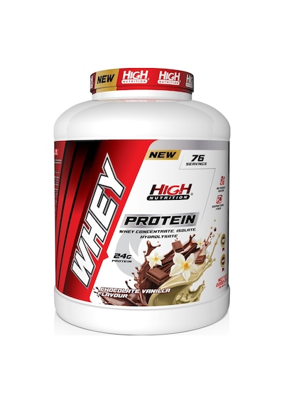 Protein Tozu 2280 Gr Çikolata Vanilya Aromalı Whey Protein 24 Gram Protein 76 Servis