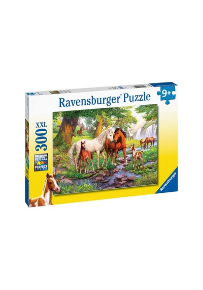 Panelkırtasiye Ravensburger Çocuk Puzzle 300 Parça Nehirde Atlar 129041