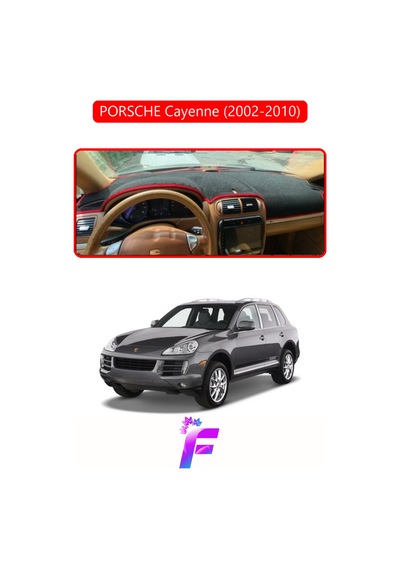 Porsche Cayenne 2002-2010 Torpido Örtüsü Yansıma Önleyici Tam Koruma Hızlı Montaj J27