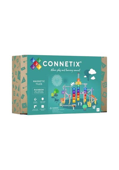 Connetix Rainbow Ball Run Set - 92 Parça Con-eu-92br