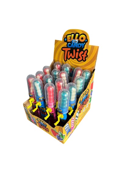 Ello Candy Twist Şeker 22 G 16 Adet