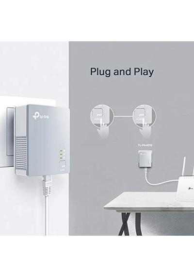 Tl-pa4010kıt, Av600 Powerline Adaptör Başlangıç Kiti