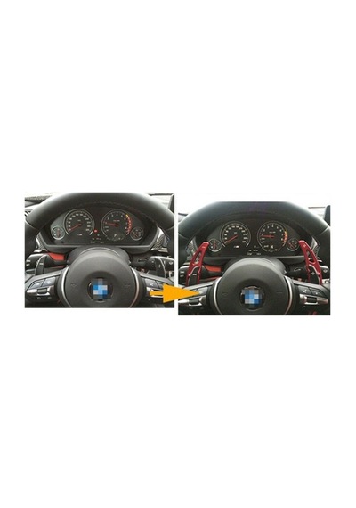 Autogp Bmw F Serisi M3 Direksiyon F1 Vites Kulakçık Paddle Shift Siyah Agp-bmpsm3rdbb