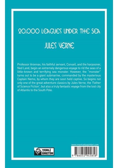 20.000 Leagues Under The Sea - Jules Verne (Stage-4) Maviçatı Yay
