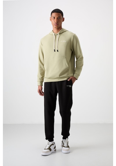 Tommy Life Çağla - Siyah Pamuklu Kalın Yumuşak Dokulu Comfort Fit Nakışlı Erkek Eşofman Takım - 85255 Yeşil - Siyah Tommy Life Çağla - Siyah Pamuklu Kalın Yumuşak Dokulu Comfort Fit Nakışlı Erkek Eşofman Takım - 85255 Yeşil - Siyah