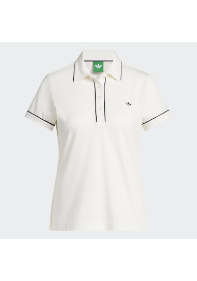 Adidas Originals Solid Kadın Beyaz Polo Tişört Kb8598