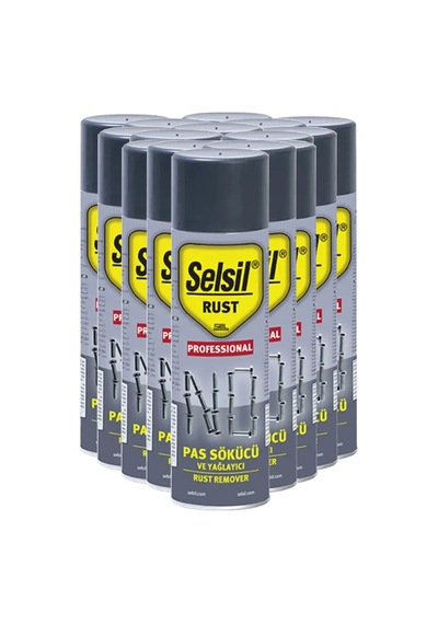 Selsil Pas Sökücü Ve Yağlayıcı Sprey 200 Ml, 36 Adet 1 adet